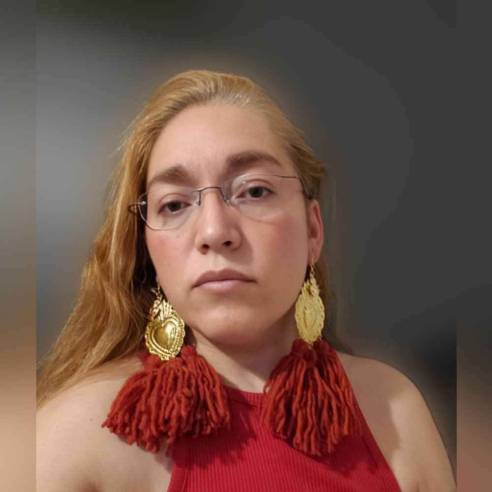 Beautiful hand made super lightweig laton heart and organic wool from Oaxaca Mx. - Picture 8 of 8